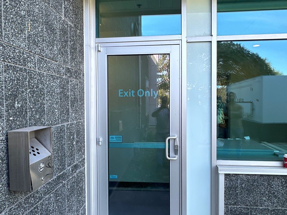 Commercial Glass & Aluminum Doors installed by Canuck Door Systems for Avi Construction Inc in Ajax