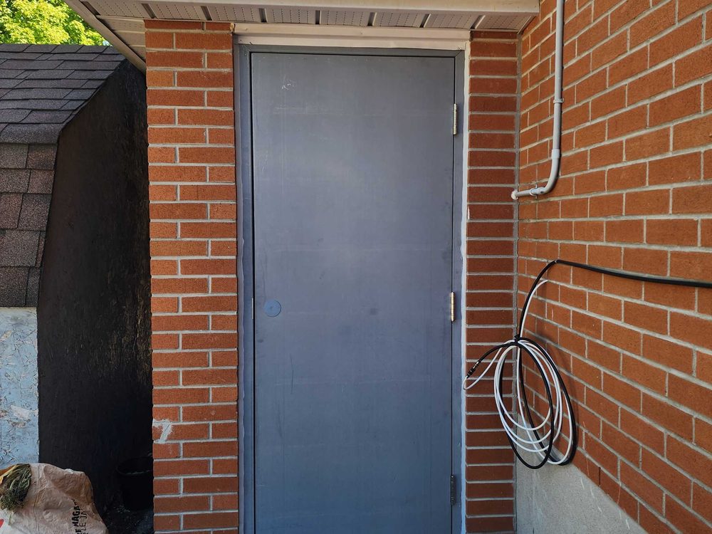 Hollow Metal & Steel Doors installed by Canuck Door Systems for New Apostolic Church Canada in Barrie