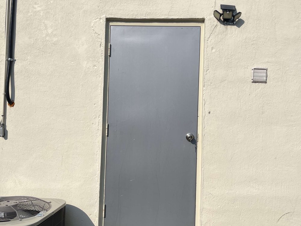 Hollow Metal & Steel Doors installed by Canuck Door Systems for Peace and Harmony Center in Brampton