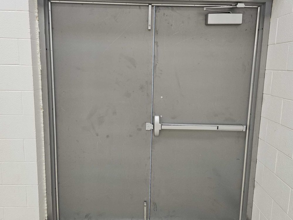 Hollow Metal & Steel Doors installed by Canuck Door Systems for BML Roofing Systems Inc in Brantford