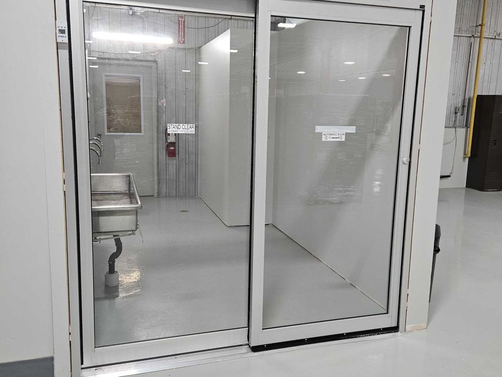 Automatic Doors installed by Canuck Door Systems for Ecopack Canada Inc in Brantford