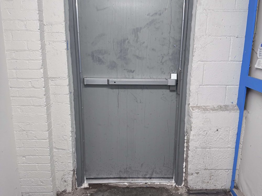 Hollow Metal & Steel Doors installed by Canuck Door Systems for Felton Brushes Ltd in Hamilton
