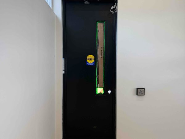 Commercial Glass & Aluminum Doors installed by Canuck Door Systems for Builtron Contracting Inc in Milton