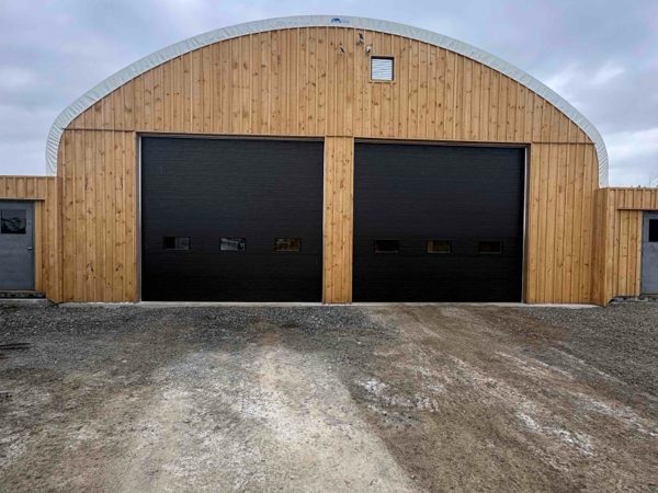 Overhead Doors installed by Canuck Door Systems for Edgar Howden and Sons Ltd in Milton