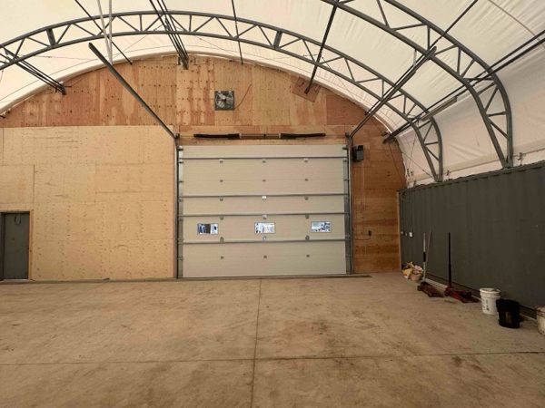 Overhead Doors installed by Canuck Door Systems for Edgar Howden and Sons Ltd in Milton