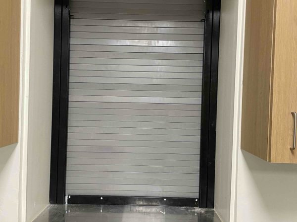 Security Shutters & Grilles installed by Canuck Door Systems for Golden Gate Contracting Inc in Milton