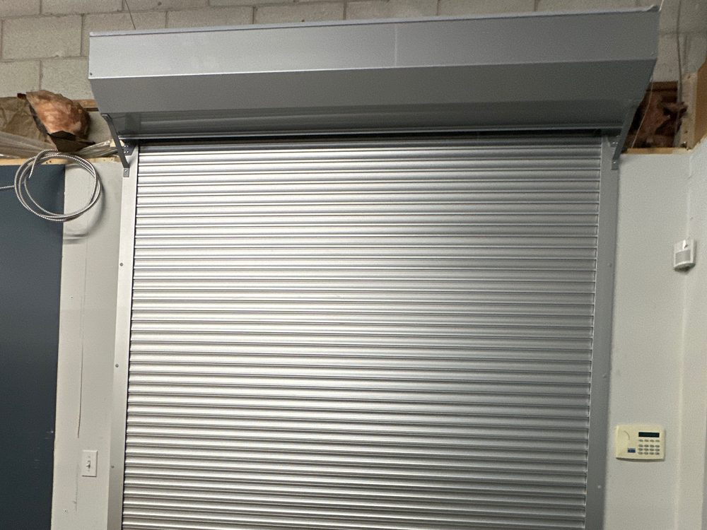 Security Shutters & Grilles installed by Canuck Door Systems for ARJ Airparts Inc in Mississauga