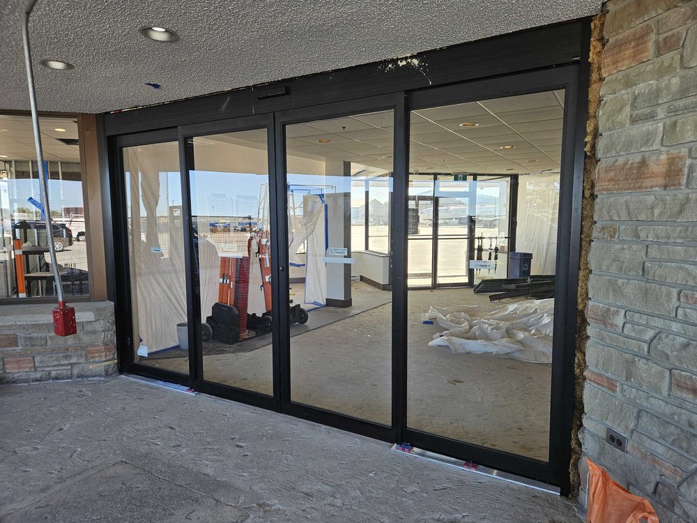 Automatic Doors installed by Canuck Door Systems for Royalty General Construction in Mississauga