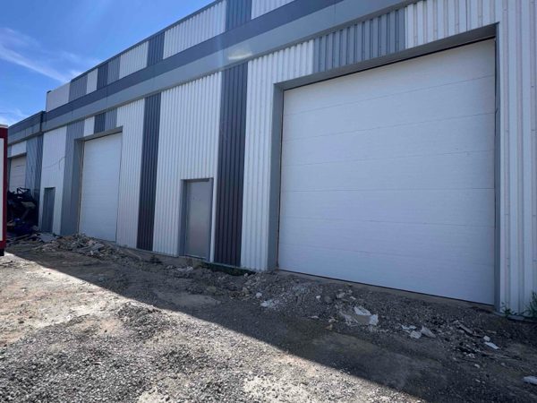 Overhead Doors installed by Canuck Door Systems for Stallion Construction Inc in Mississauga