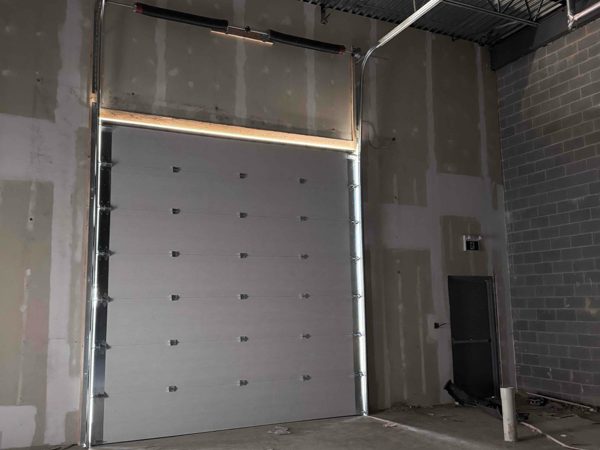 Overhead Doors installed by Canuck Door Systems for Stallion Construction Inc in Mississauga