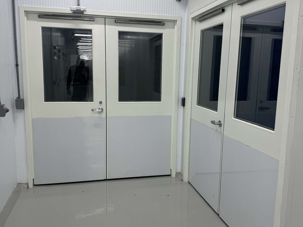Hollow Metal & Steel Doors installed by Canuck Door Systems for Allyant Design in Toronto