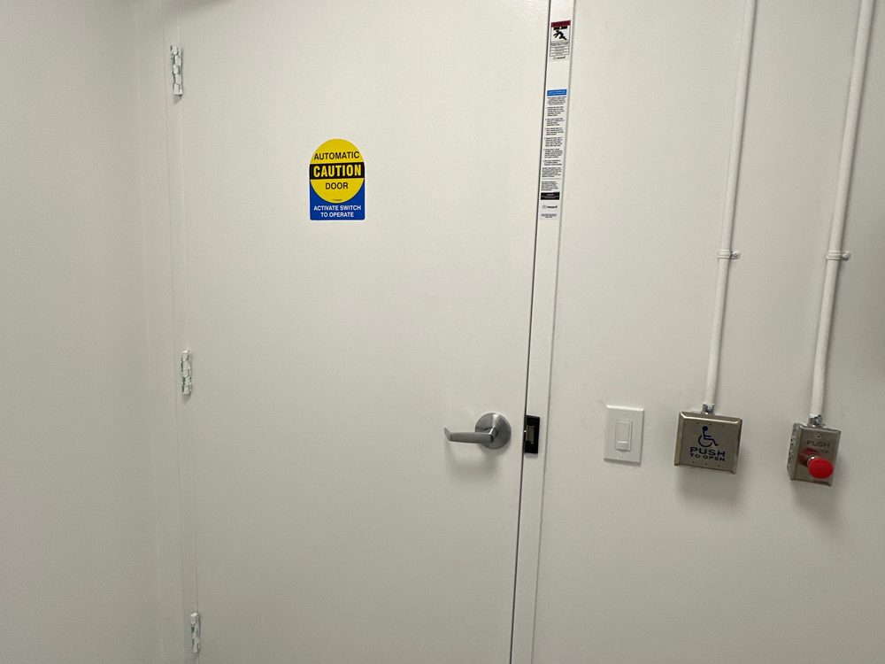 Automatic Doors installed by Canuck Door Systems for Builtuff Construction Inc in Toronto