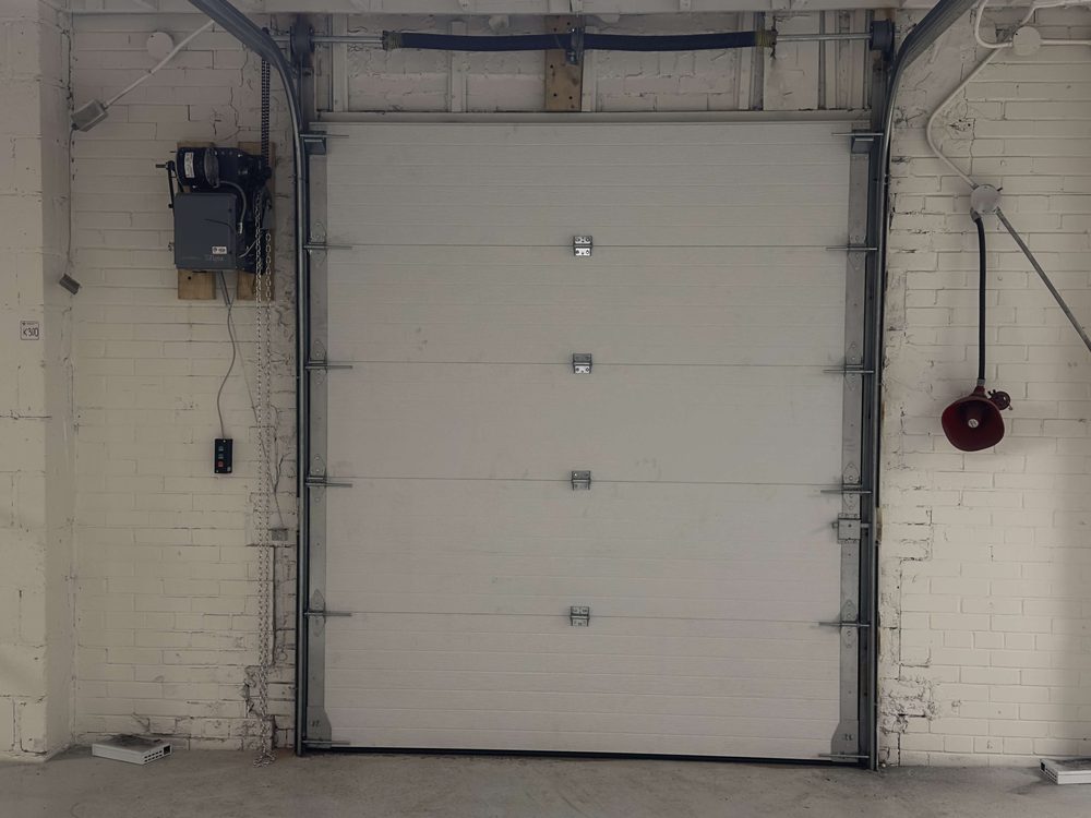 Overhead Doors installed by Canuck Door Systems for Formtek Structures Inc in Toronto