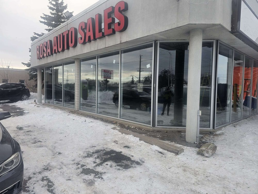 Commercial Glass & Aluminum Doors installed by Canuck Door Systems for Pacific General Contractors in Toronto