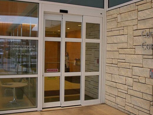 telescopic sliding doors