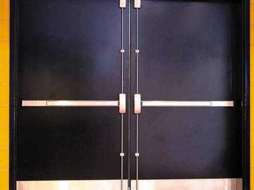 commercial metal door