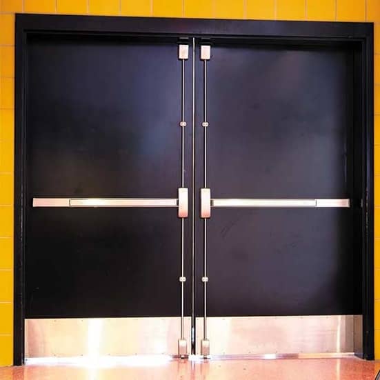 commercial metal door