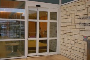 telescopic sliding doors