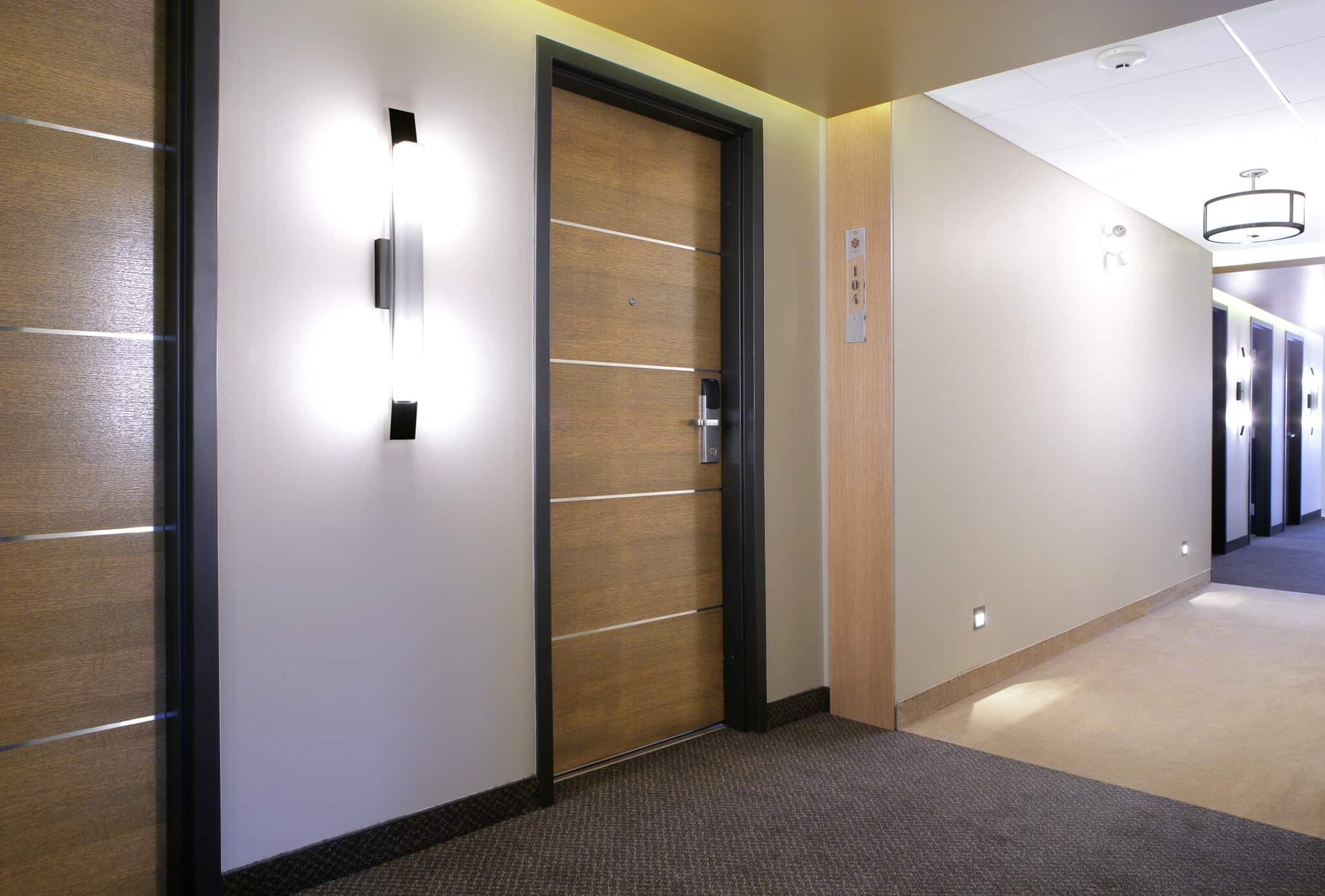 Hotel Room Doors Fire Rated & Soundproof Canuck Door Systems