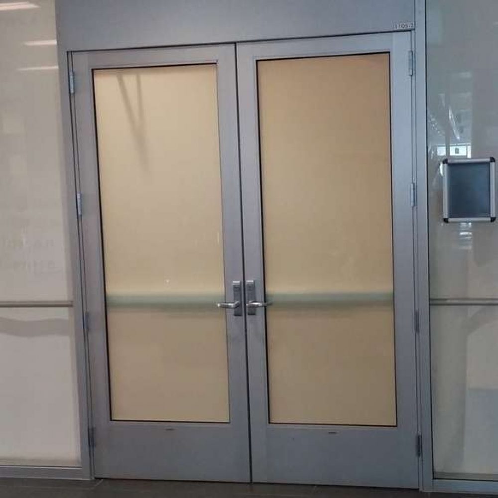 Glass Aluminum Swinging Interior Door Canuck Door Systems