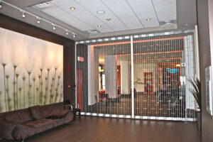 Open Style Folding Security Grilles