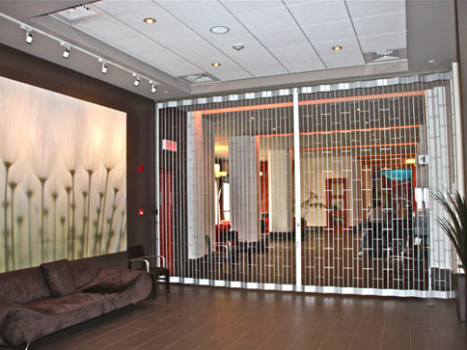 Open Style Folding Security Grilles