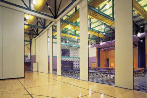 Electric Gym Operable Walls