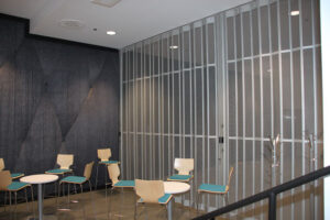 Perforated Steel Folding Security Grilles