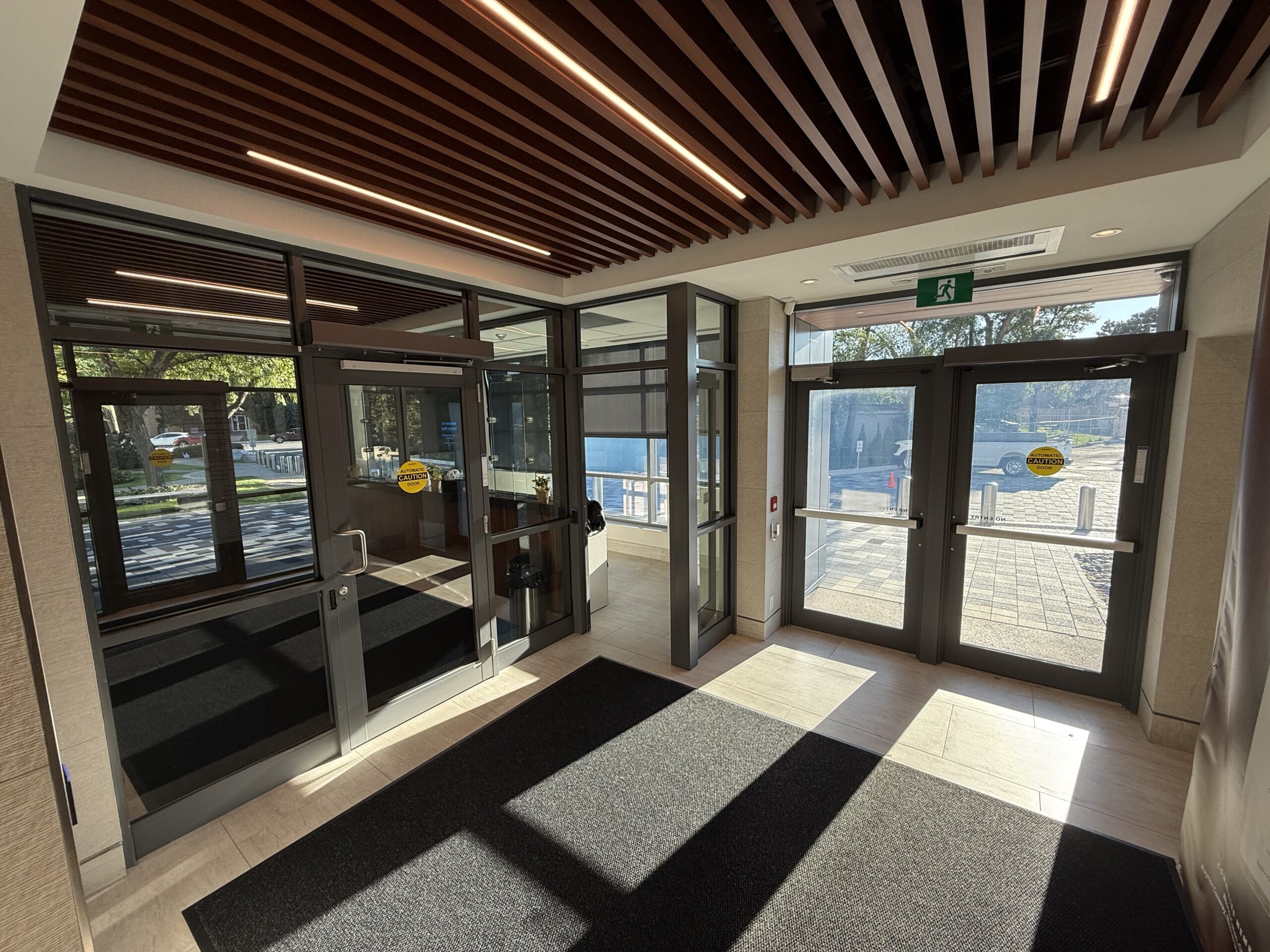 glass aluminum doors